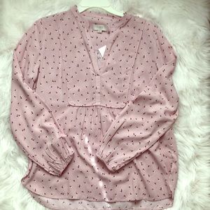 Pink Rose Blouse
